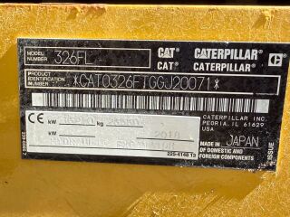 CAT / Caterpillar 326 FL 154kW
