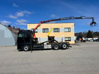 MAN TGS 26.460 6X2*4 EURO6 + PALFINGER CRANE EURO 6 338кВ