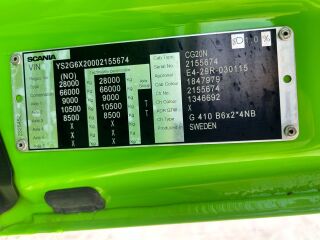 Scania G410 6X2*4 + RETARDER + SIDE OPENING EURO 6 302кВ