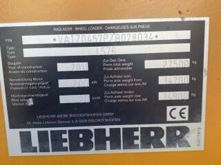 Liebherr L576 200кВ