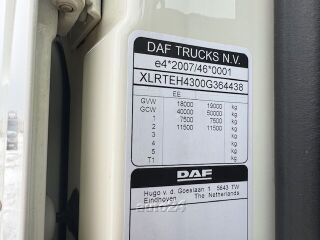 DAF XF 106/480 MEGA+SMART 2 EURO 6 353kW