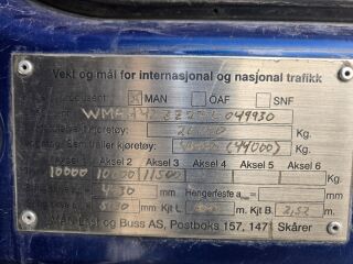 MAN TGA 26.480 6X4H/4 BLS 353kW