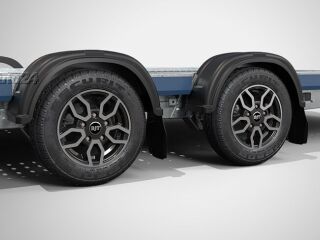 Brian James Trailers A Transporter 5,0x2,1m 3T-kaldfunkts-veljed-vints