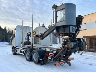 Volvo FH750 6X4 + RETARDER + HIAB CRANE 552kW