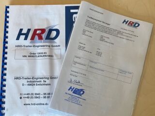 Schmitz HRD JUMBO + STEERING AXLE + ADR