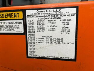 Grove RT600E