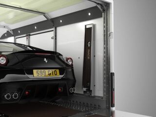 Brian James Trailers Race Transporter 4 kaldfunktsiooniga 5,00mx2,12m