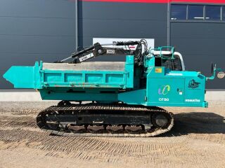 Komatsu CD50-1 + HIAB FMV 360 kraana