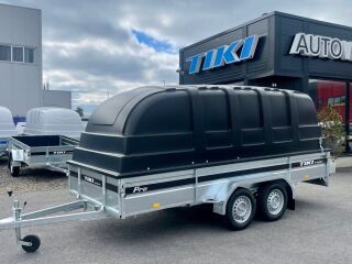 Tiki Treiler Keevis PRO 400-DLH 4.0x1.5 Kaanega kastihaagis