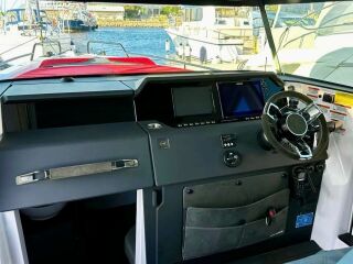 Axopar 37 XC CROSS CABIN Brabus Line Trim Package 2 x 350 hp 211 hours total 257kW