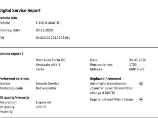 Mercedes-Benz E 400 4MATIC 2.9 R6 243кВ