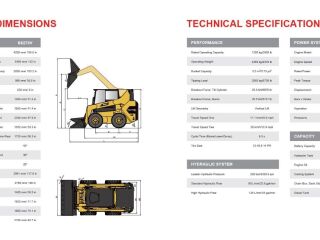 Sany SANY SS270V + pöördhari + tõstehargid + laadurkopp 53kW