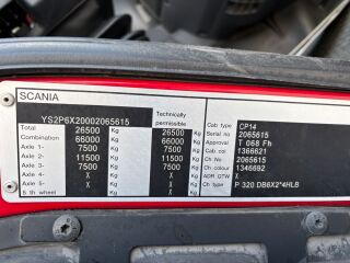 Scania P320 6x2*4 EURO5 + NTM BODY 235kW