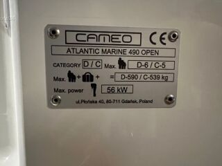 ATLANTIC MARINE OPEN 490 56kW