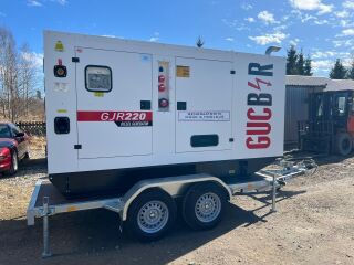 GENERAATOR HAAGISEL 220 kVa 176kW