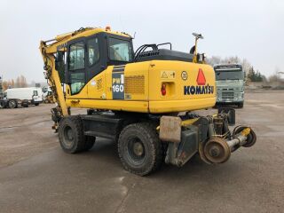 Komatsu PW160-7EO+pöördpea 4.4 97kW