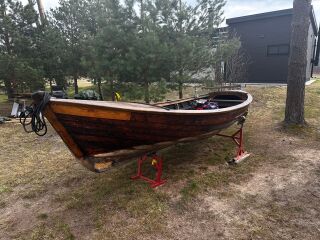 Omavalmistatud Muhu Puupaat 0.6 9kW