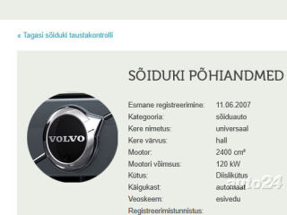 Volvo V70 D5 120kW