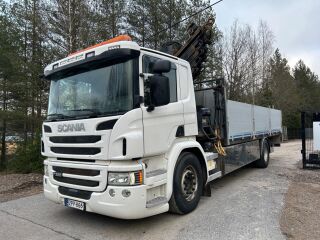 Scania P320 HIAB XS 144 HIPRO H-5 / 15 m 620 kg 278kW