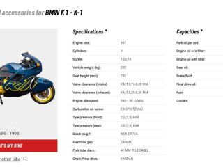 BMW K 1 ABS 16Valve Vintage Classic 16 Valve 74kW