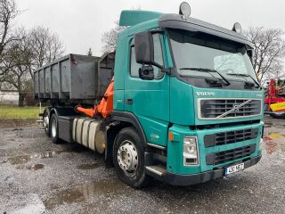 Volvo FM12 380hp 6x2 hiab