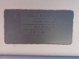 Pakri 450 SAIL + TIKI TREILER BT-450