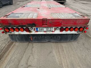 Broshuis E2190/27 / 6m telescopic / payload 33230 kg