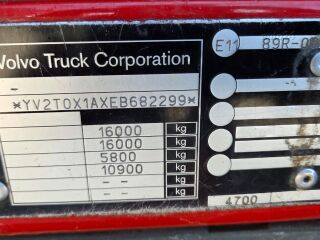 Volvo FL 250 4X2 188кВ