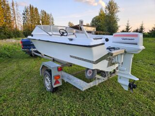 Mootorpaat, treiler, Johnson 35hp 25kW