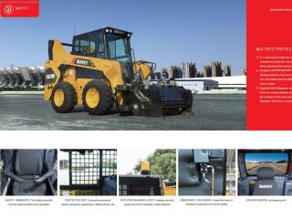 Sany SANY SS270V + pöördhari + tõstehargid + laadurkopp 53kW
