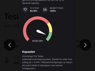 Tesla Model S 90D L2S 158kW