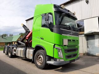 Volvo FH13 500 6X2 PALIFT + HMF 2120 K5 375kW