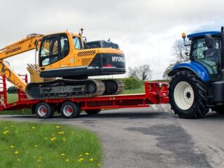 Raskeveotreiler 22T NC-Low Loader