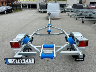 Tiki Treiler BX600-L paadihaagis 4.5 meetrisele paadile