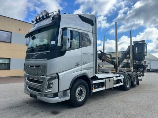 Volvo FH 750 6X4 + RETARDER + HIAB CRANE 552kW