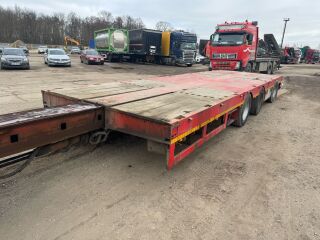 Broshuis E2190/27 / 6m telescopic / payload 33230 kg