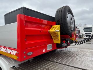Kässbohrer Lowbed LB3E + PÖÖRAV + TÕSTETAV TELG