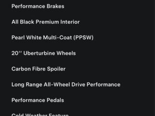 Tesla Model 3 Performance Dual Motor AWD 155kW
