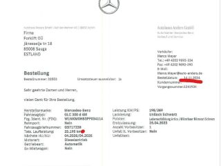 Mercedes-Benz GLC 300 AMG Line 2.0 198kW