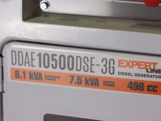 Daewoo GENERAATOR 8.1 kVa 498cc