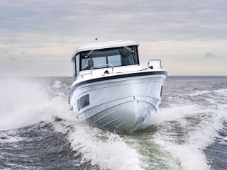 Quarken 27 Cabin Yamaha F300XSB SBW  valge