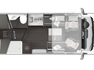 Roller Team ZEFIRO 287 INT - ARCTIC - SELECT - LiFePo4 - 2.2 R4 MULTIJET 3  EURO 6E 132kW