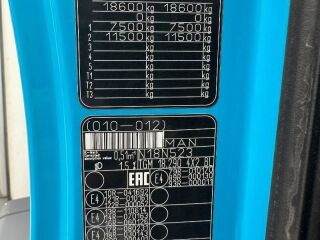 MAN TGM 18.290 + CARRIER 1150 EURO 6 213kW