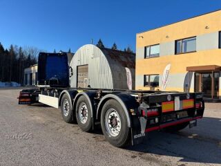 Renders CONTAINER FRAME EXTENDABLE 20ft 40 ft 45ft + SAF