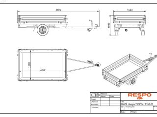 Respo 750P241T150 Platvorm