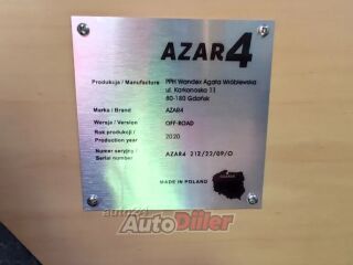 Toyota Hilux + Azar4 Offroad autoelamu kastikale 2.5 88kW