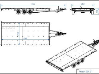 Tiki Treiler FX460-TRB10