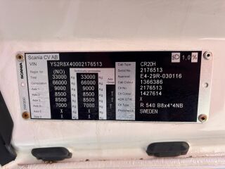 Scania R540 8x4*4 397kW