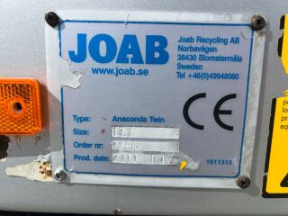 Scania P230 4X2 EURO5 + JOAB ANACONDA 13,3m3 167kW