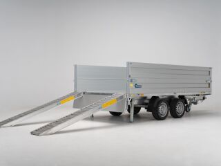 Cheval Liberte Debon kolme külge kallur 3,60x1,80m hüd+manu pump